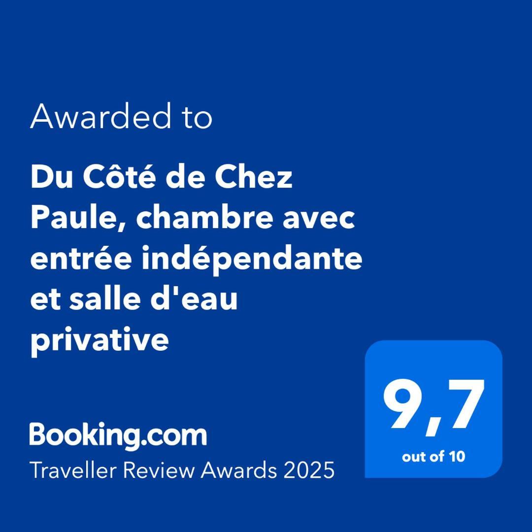 Du Cote De Chez Paule, Chambre Avec Entree Independante Et Salle D'Eau Privative Семеак Экстерьер фото